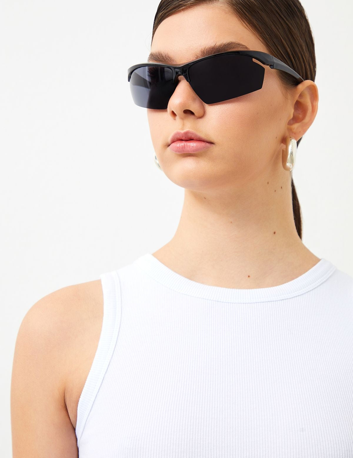 Ra Denim-Arven White Women's Crop Top-3