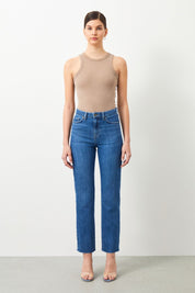 Ra Denim-Mira Boyfriend Fit Blue Women's Jeans-1