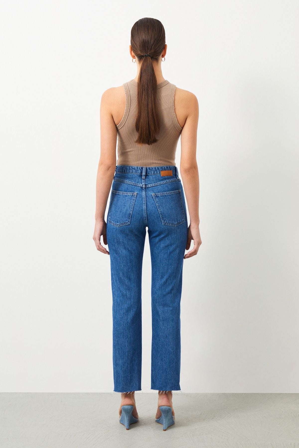 Ra Denim-Mira Boyfriend Fit Blue Women's Jeans-4