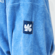 Blue Terry Polo Sweater Product vendor