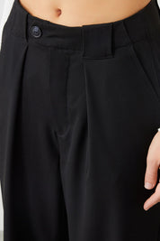 Ra Denim-Juliet Palazzo Fit Black Women's Chino Pants-5