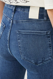 Ra Denim-Zel Super Skinny Fit Dark Blue Women's Jeans-5
