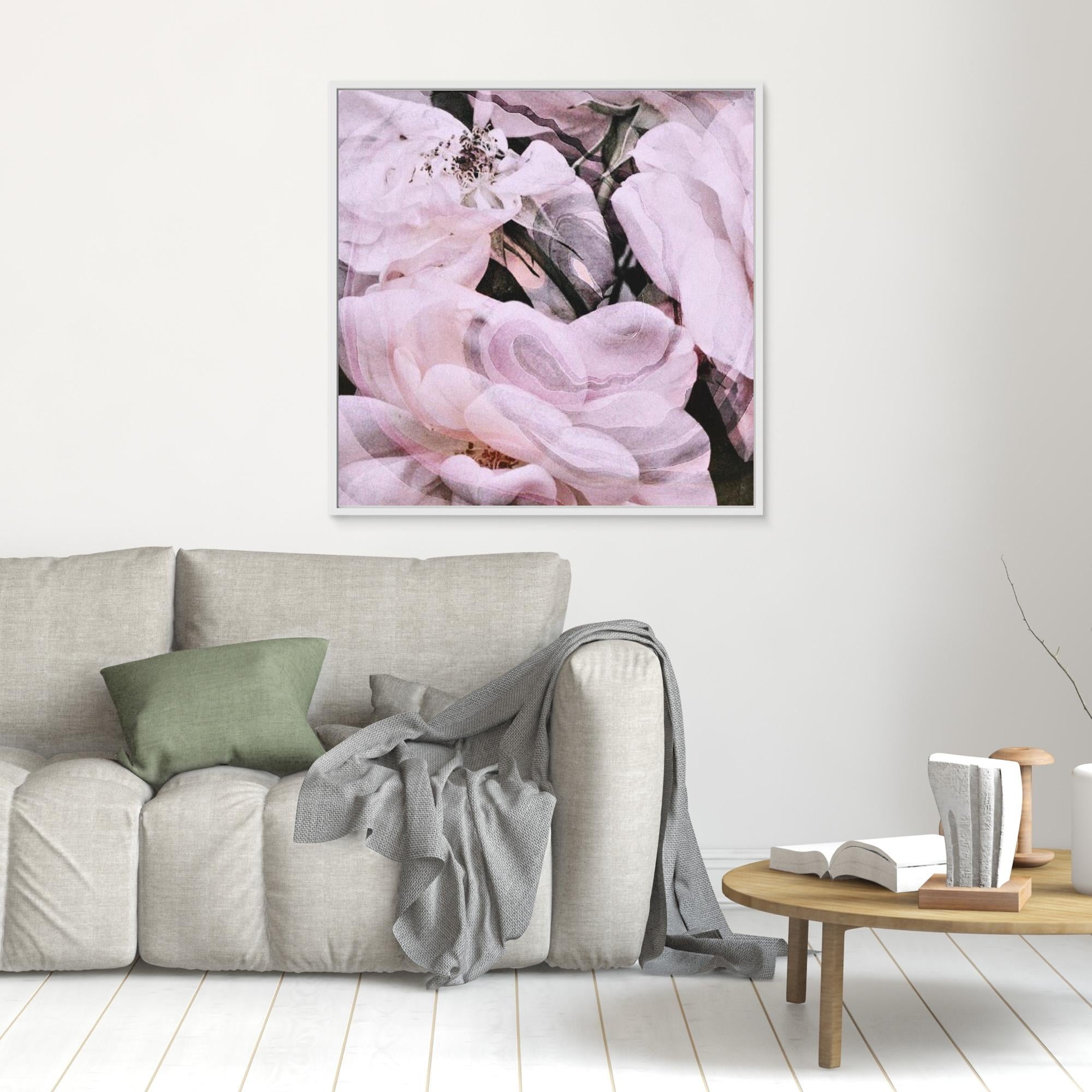White Roses Canvas Print by Eppla