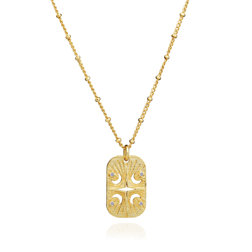 AZUNI - Astral ID Tag Necklace