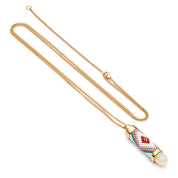 AZUNI - Carmen Totem Bullet Necklace