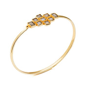 AZUNI - Mosaic 9-Stone Bangle