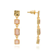 AZUNI - Mosaic Drop Earrings