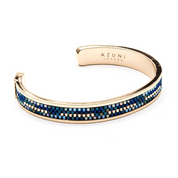 AZUNI - Totem Thin Bangle | Midnight