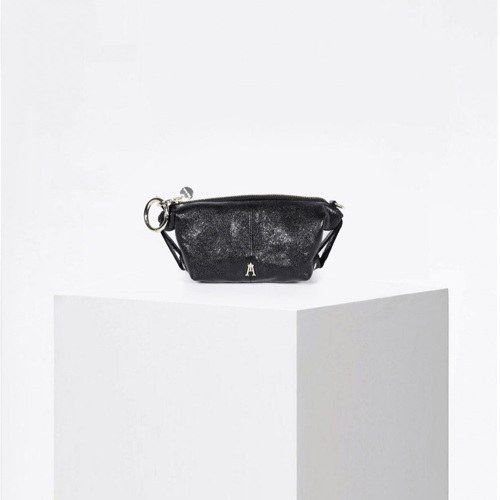 CRAIE STUDIO - Doux Wallet | Black Metallic