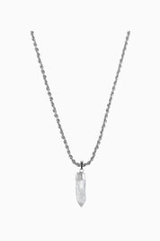 CRYSTAL HAZE - Rock Crystal Pendant