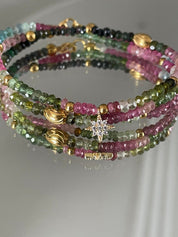 KARMA BY HANNA - Stella Tourmaline Necklace / Bracelet