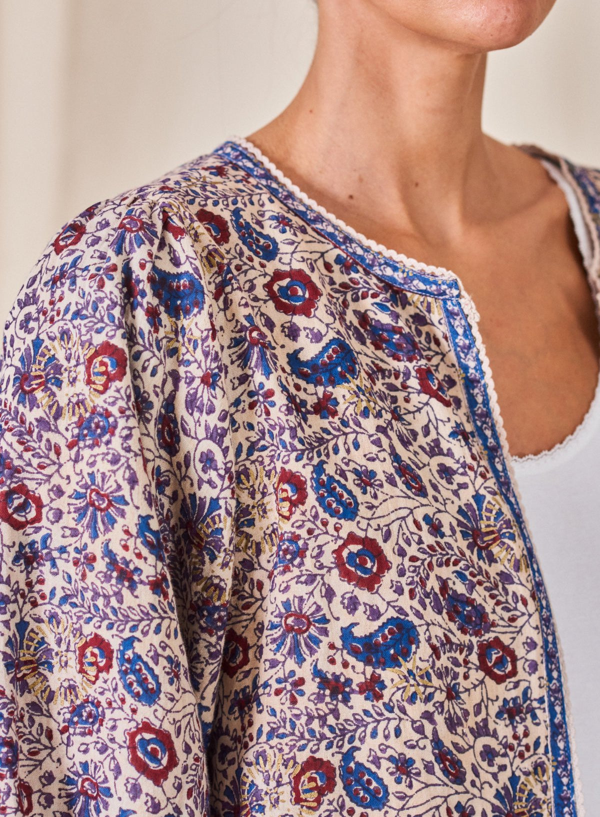 MABE - Rosa Floral Print Jacket | Multicolour