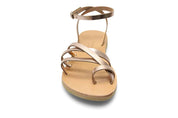 SHOPPING THERAPY - KEFALONIA Leather Sandals | Bronze