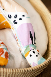 Zoom in on the comfy texture of Tropic Pyjamas.