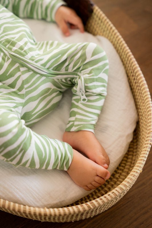 TILOUCO - Organic Cotton Pyjamas | Zebra Stripes