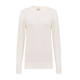 Nuage Cashmere Pull col rond – Ivory