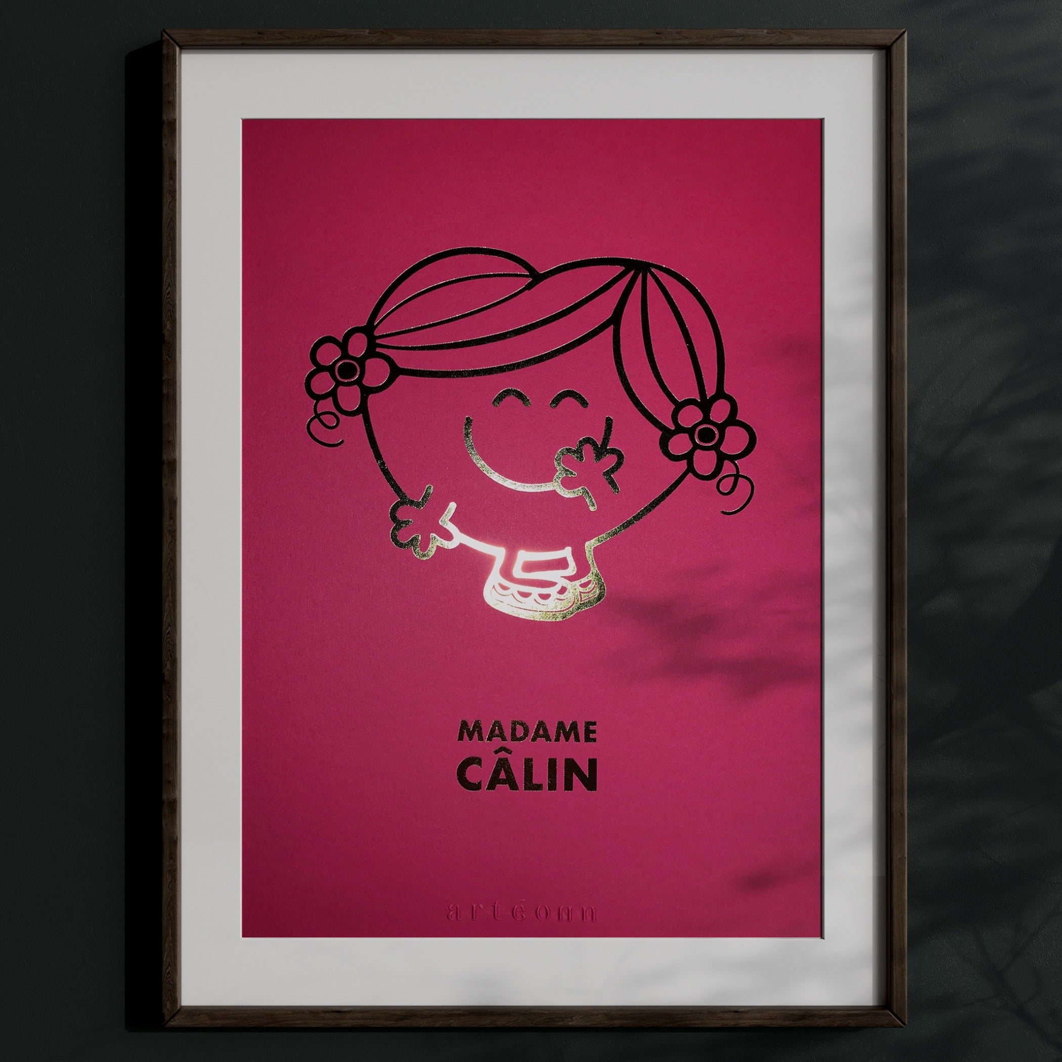 Impression d'art Arteonn Mr. Men &amp; Little Miss Madame Calin