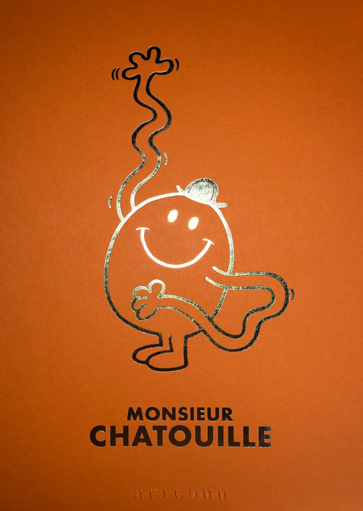 Arteonn Mr. Men &amp; Little Miss Monsieur Chatouille Impression artistique
