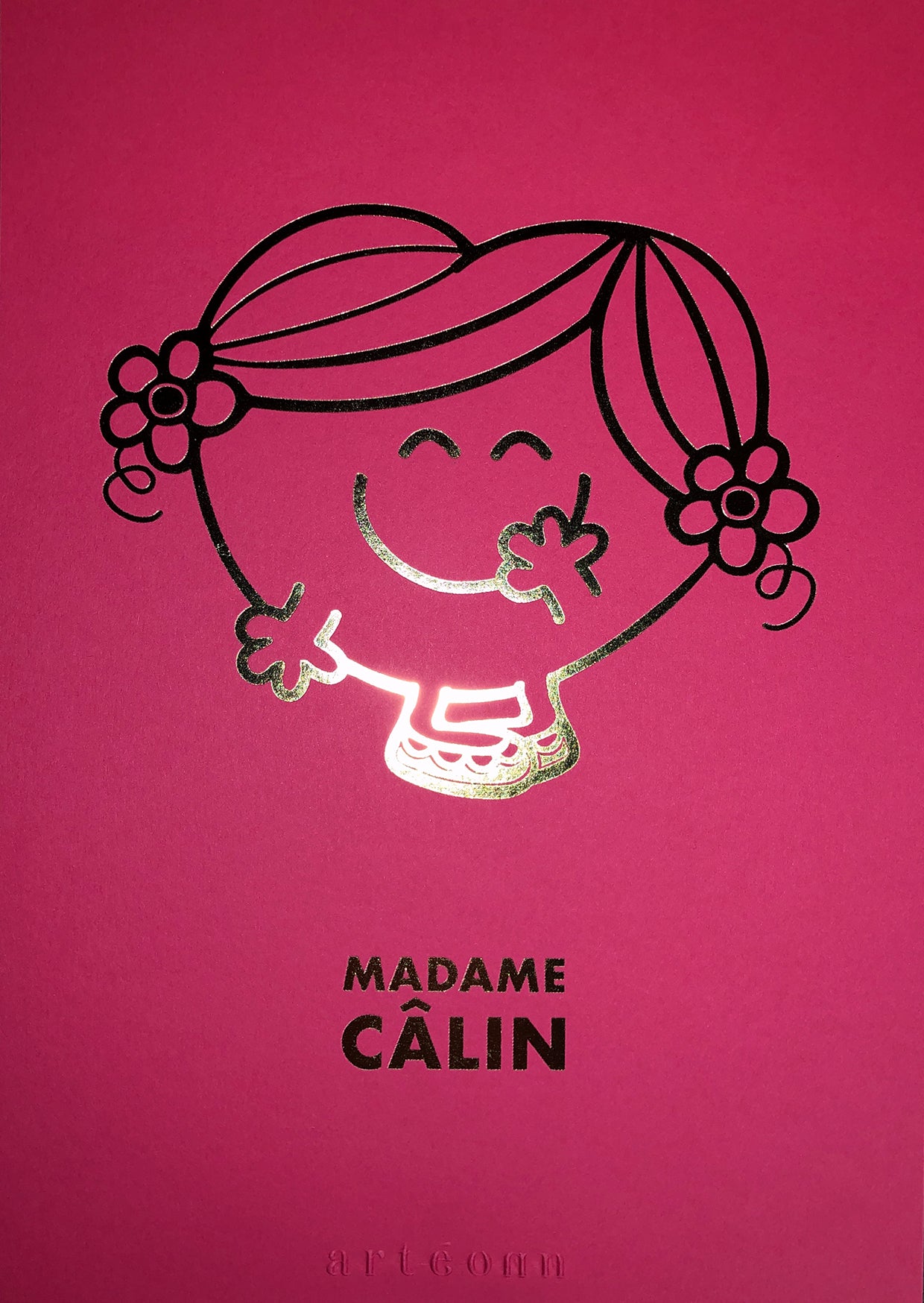 Impression d'art Arteonn Mr. Men &amp; Little Miss Madame Calin