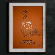 Arteonn Mr. Men &amp; Little Miss Monsieur Chatouille Impression artistique