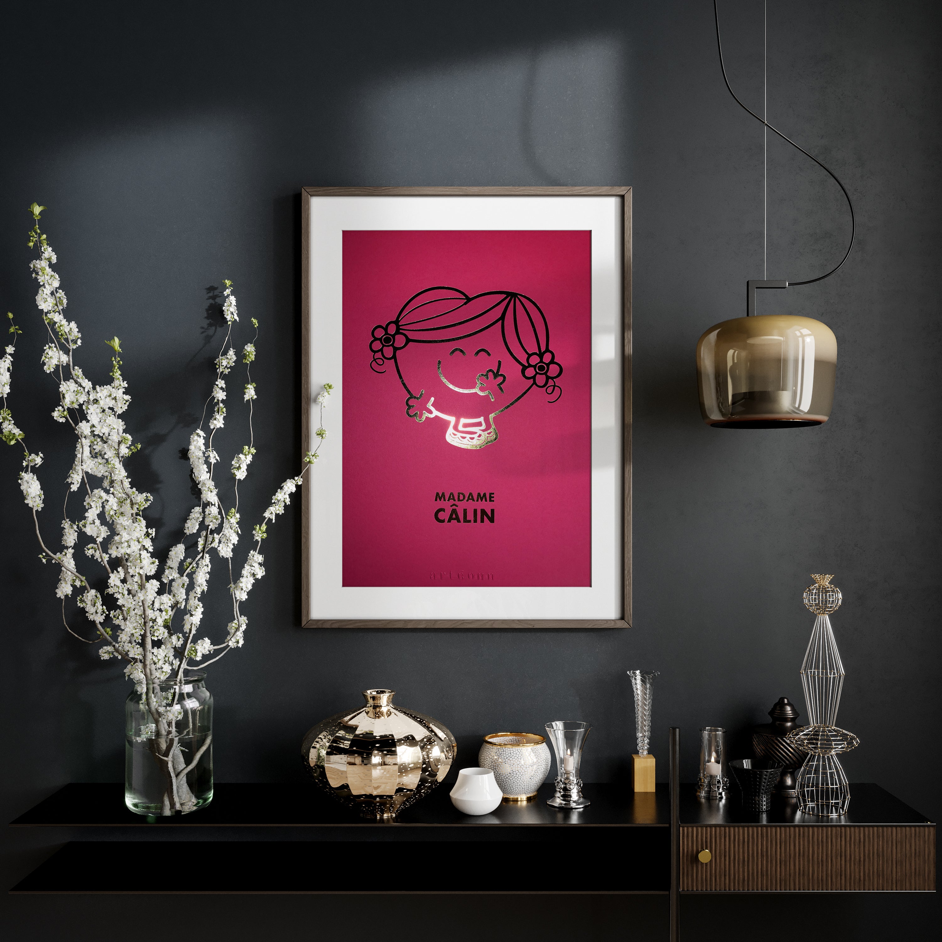 Impression d'art Arteonn Mr. Men &amp; Little Miss Madame Calin