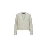 MOS MOSH Cardigan col V « Thora » Écru