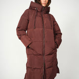Mos Mosh Nova Square down coat in fudge, front view – 99things.ch