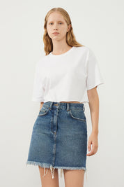  Ra Denim-Feronia Blue Women’s Denim Skirt-2