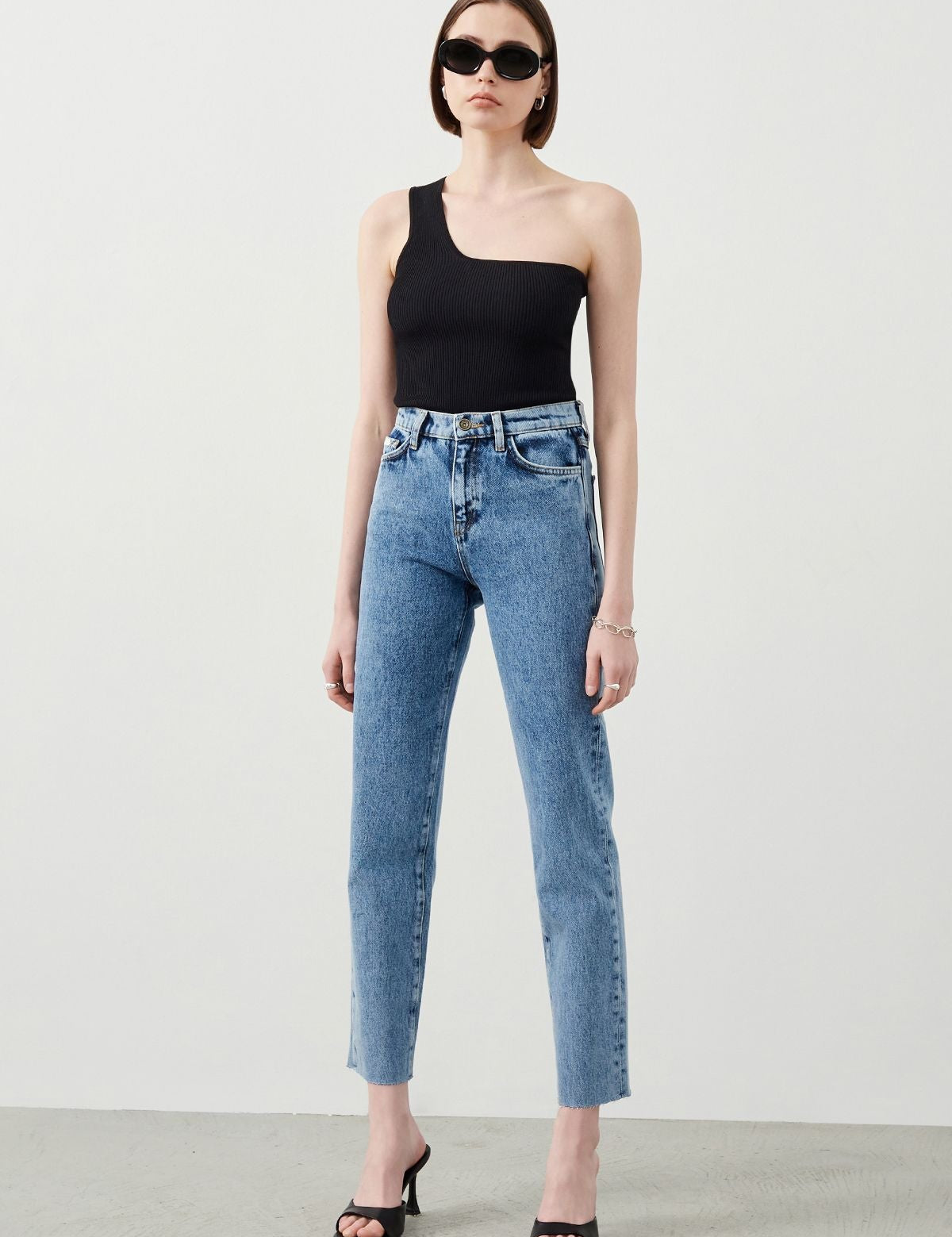  Ra Denim-Mira Boyfriend Fit Ligth Blue Organic Fabric Women’s Jeans-1