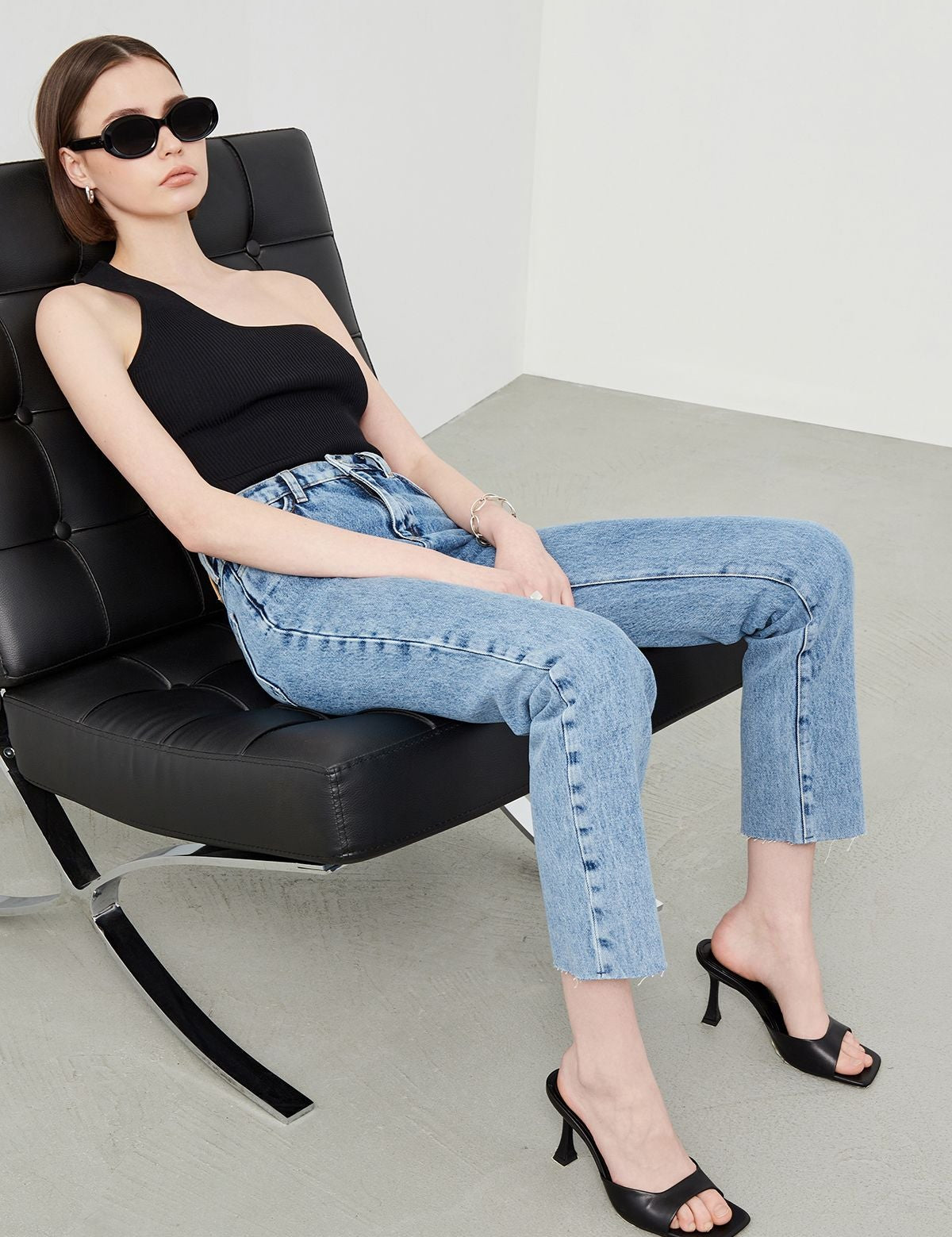  Ra Denim-Mira Boyfriend Fit Ligth Blue Organic Fabric Women’s Jeans-2