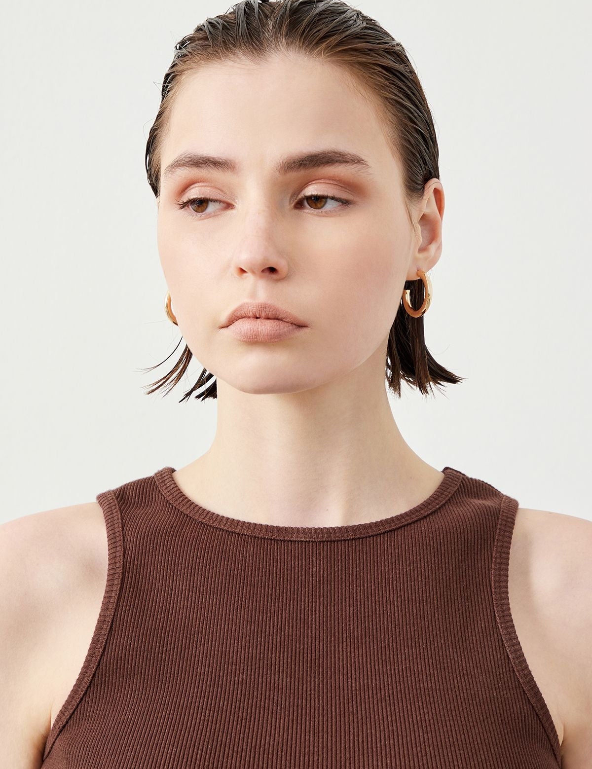  Ra Denim-Verona Brown Women’s Crop Top-4