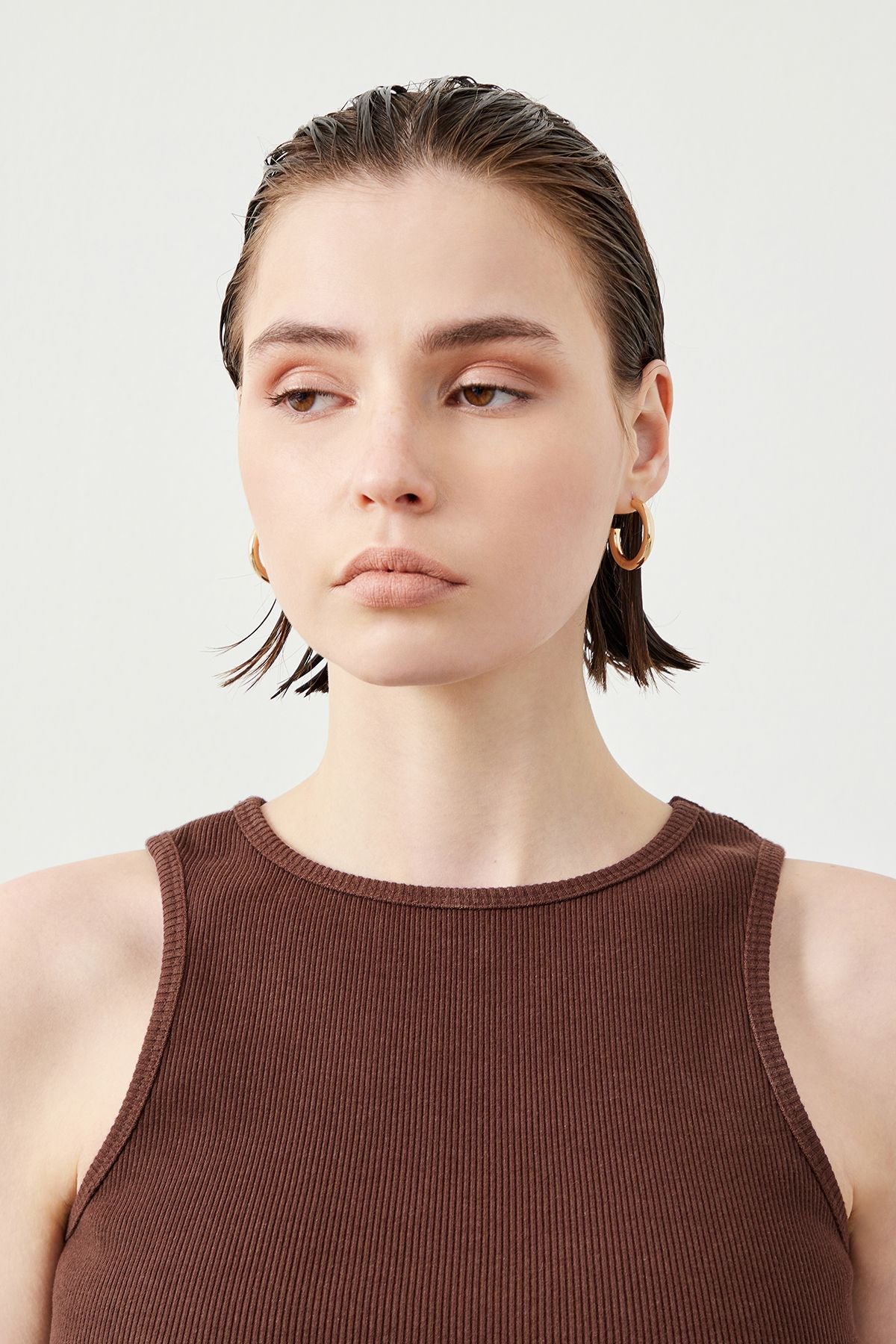  Ra Denim-Verona Brown Women’s Crop Top-4