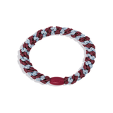 Kknekki – Rayé Bois de Rose & Bleu Mer Pailleté