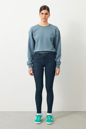 Ra Denim-Sira Skinny Fit Green Women's Jeans-1