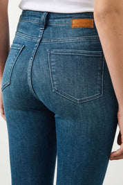  Ra Denim-Sira Skinny Fit Green Women's Jeans-6