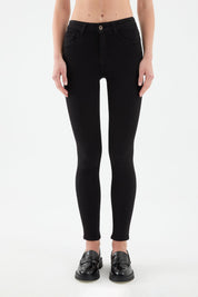 Sira Skinny Fit Black Women's Jeans