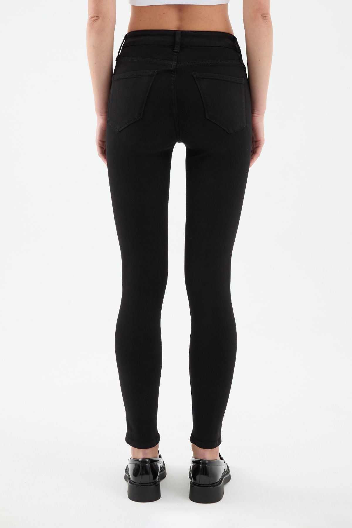 Sira Skinny Fit Black Women's Jeans