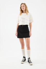 Jaen Ecru Tie Dye Damen T-Shirt