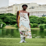 FARM Rio Robe Maxi « Toile de Rio »