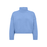 Pull oversize – Bleu clair chiné