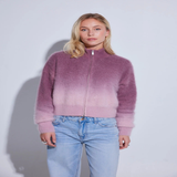 C~RUSH Veste zippée « Dip Toto » – Merlot Mist