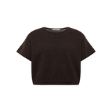 LANIUS Pull sans manches – Chocolat tweed