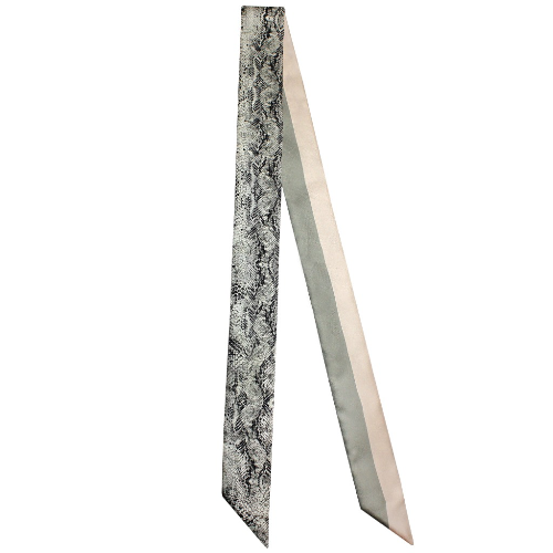 Silk Twilly Python – Grey Product vendor