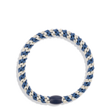 SLIM INDIGO IVORY STRIPE