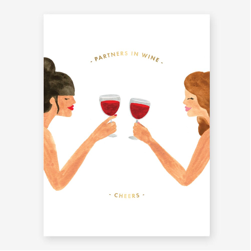 “Partners in Wine” Poster Product vendor