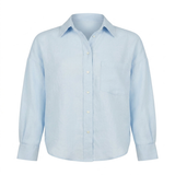 Chemise oversize – Bleu Ciel