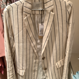 Blazer Bleu / Blanc
