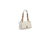 Plinio Visonà AMBRA Cream Leather Shoulder Bag