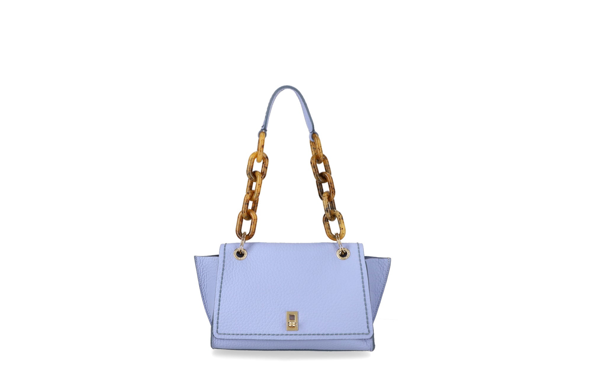Plinio Visonà AMBRA Cream Leather Shoulder Bag