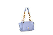 Plinio Visonà AMBRA Cream Leather Shoulder Bag